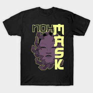 Tee Noh Mask Purple T-Shirt
